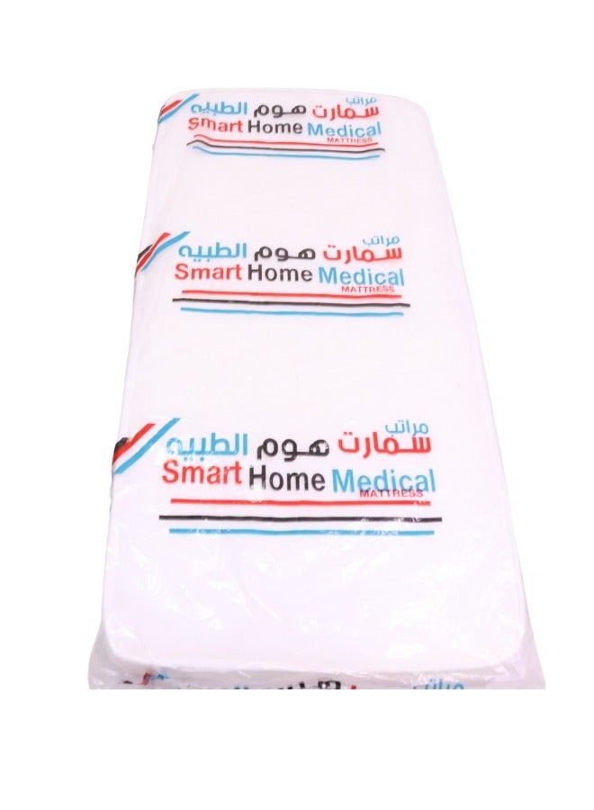 سمارت هوم مرتبة إسفنجية طبية لسرير الطفل بتصميم زهور، مرتبة متينة عالية الجودة للأطفال - Image 5