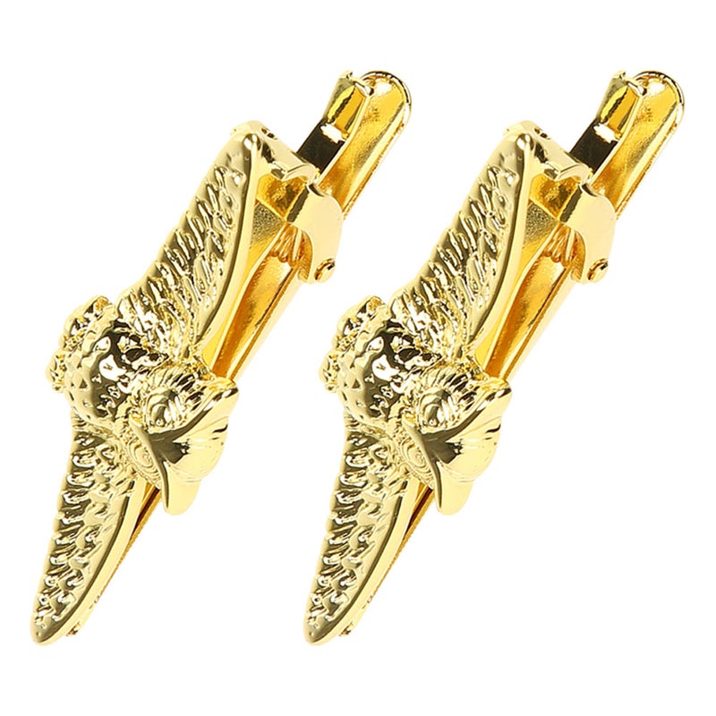 2pcs Tie Clips for Men Business Pin Zinc Alloy Tie Clasps Necktie Accessories Ideal for Weddings Meetings and Formal Occasions - Image 4