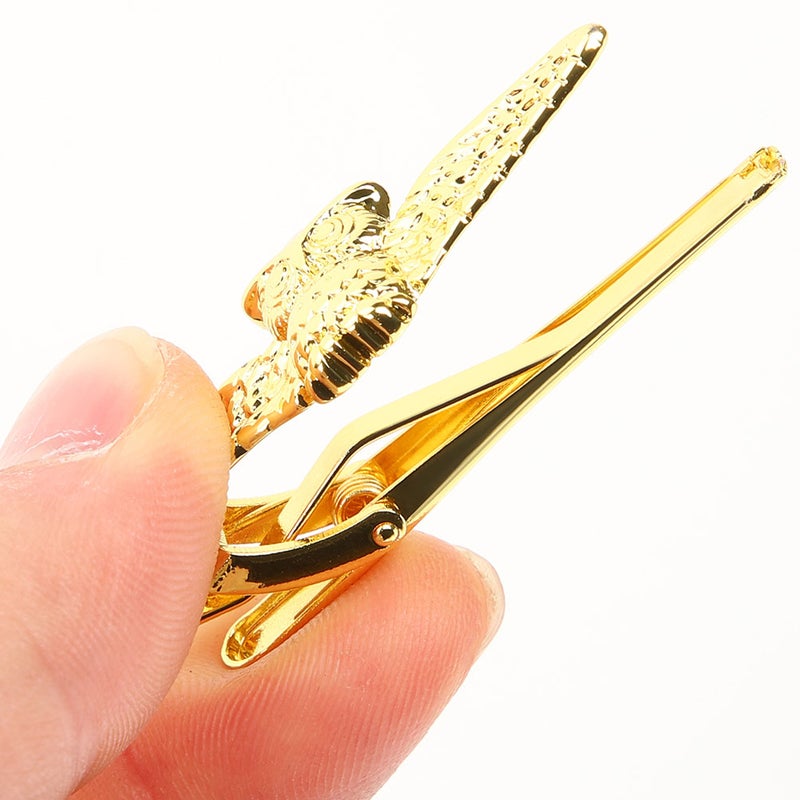 2pcs Tie Clips for Men Business Pin Zinc Alloy Tie Clasps Necktie Accessories Ideal for Weddings Meetings and Formal Occasions - Image 2