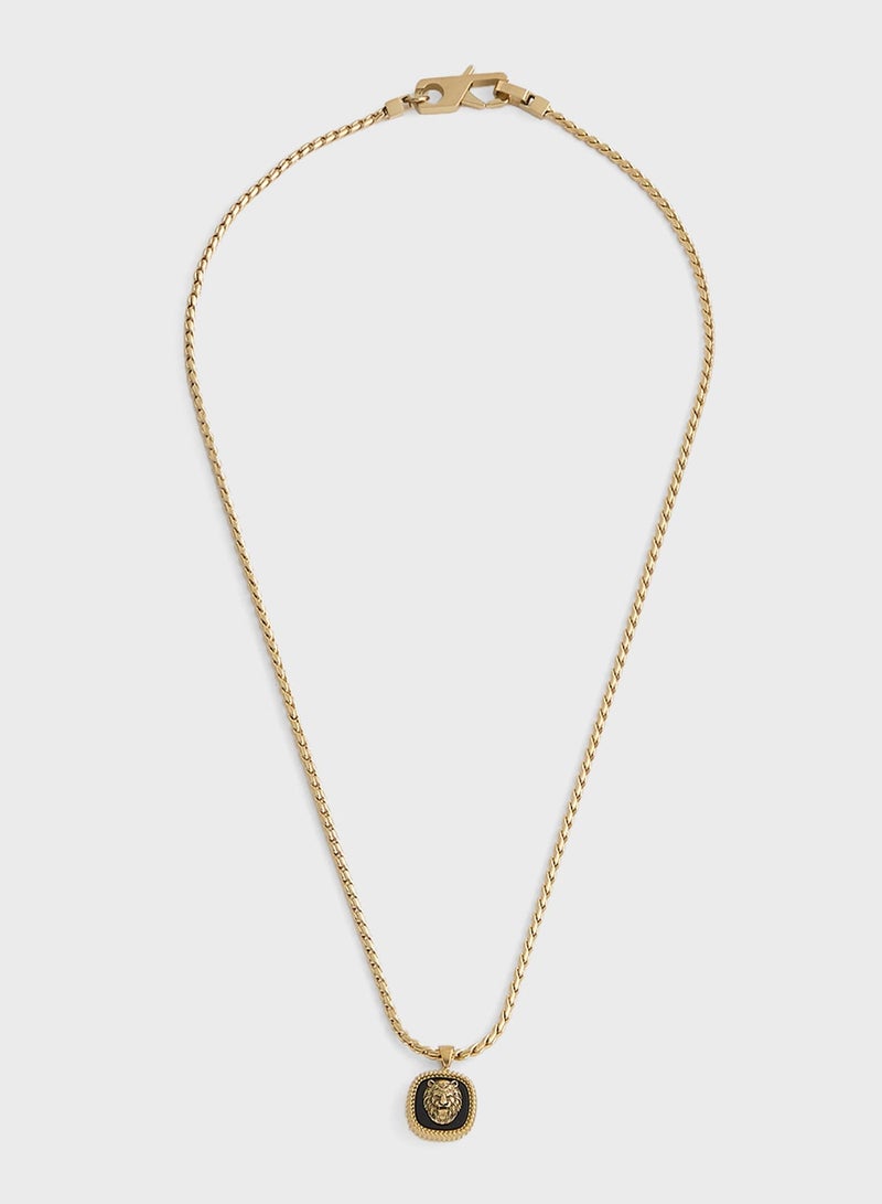 GUESS Lion Charm Necklace - Image 2