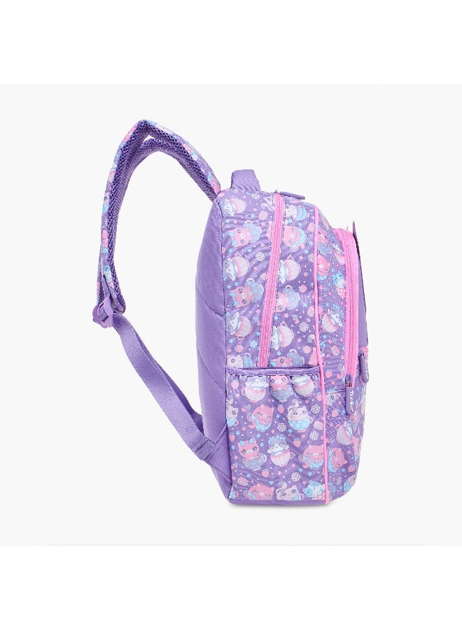 Toursun Backpack-Cat-2 Cmprt--17.8L (Polyester) Purple \ 30X13X42 - Image 3
