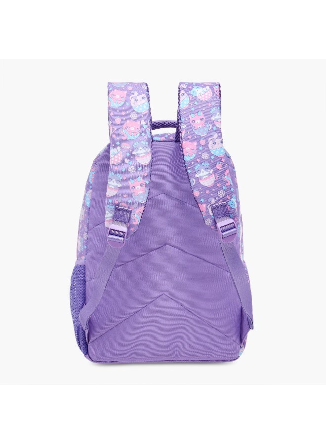 Toursun Backpack-Cat-2 Cmprt--17.8L (Polyester) Purple \ 30X13X42 - Image 5