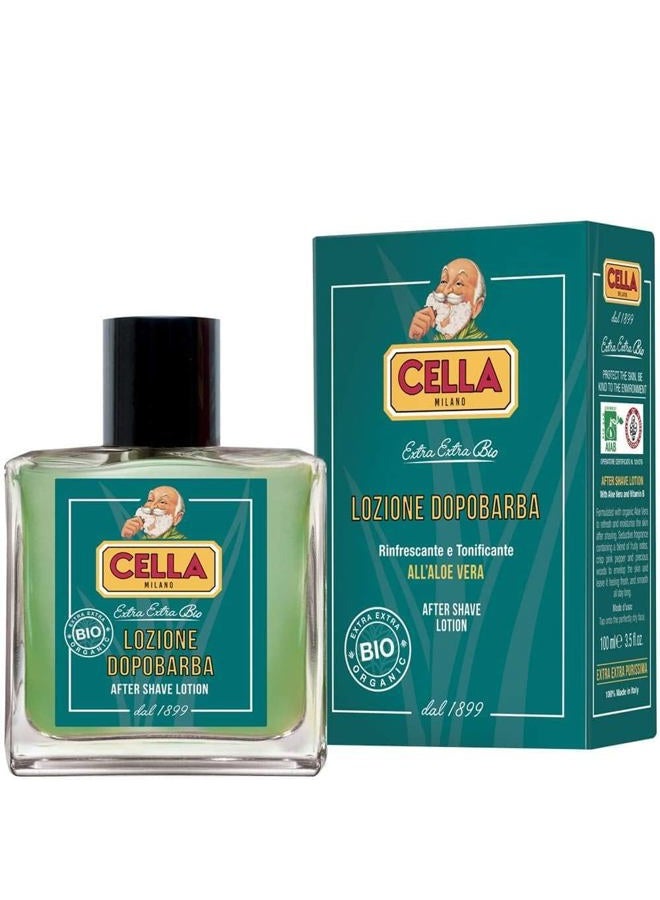 CELLA Organic Aloe Vera Aftershave Lotion 100 g - Image 2