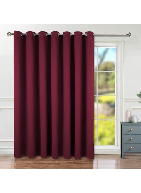 ستائر حجب الضوء الفاخرة من انتكس كارتنز هاوس من قماش عازل للحرارة لتعتيم الغرفة مع حلقات للتثبيت من الستيل -  جنب واحد