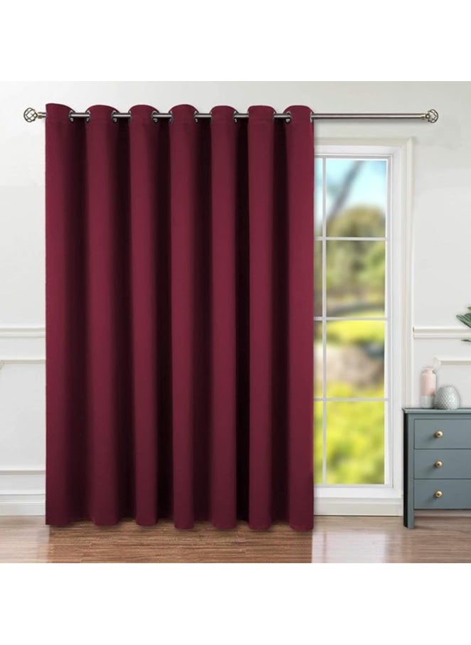Intex Curtains House Intex Curtains House Luxury Blackout Curtains-Steel Grommets-Thermal Insulated Fabric-For Room Darkness - 1 Panel  - Image 1