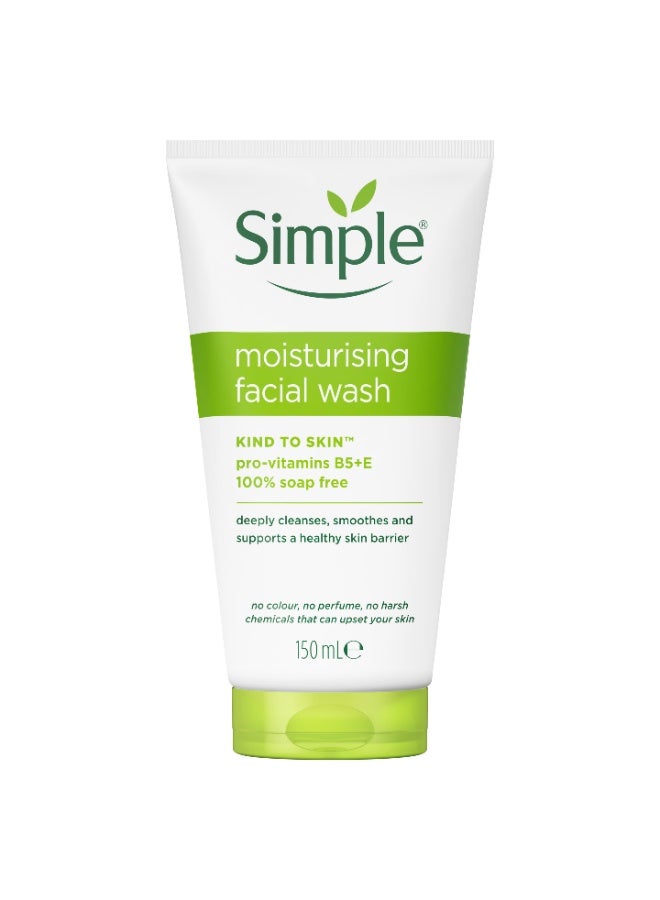 simple Moisturising Foaming Face Wash 150ml - Image 2