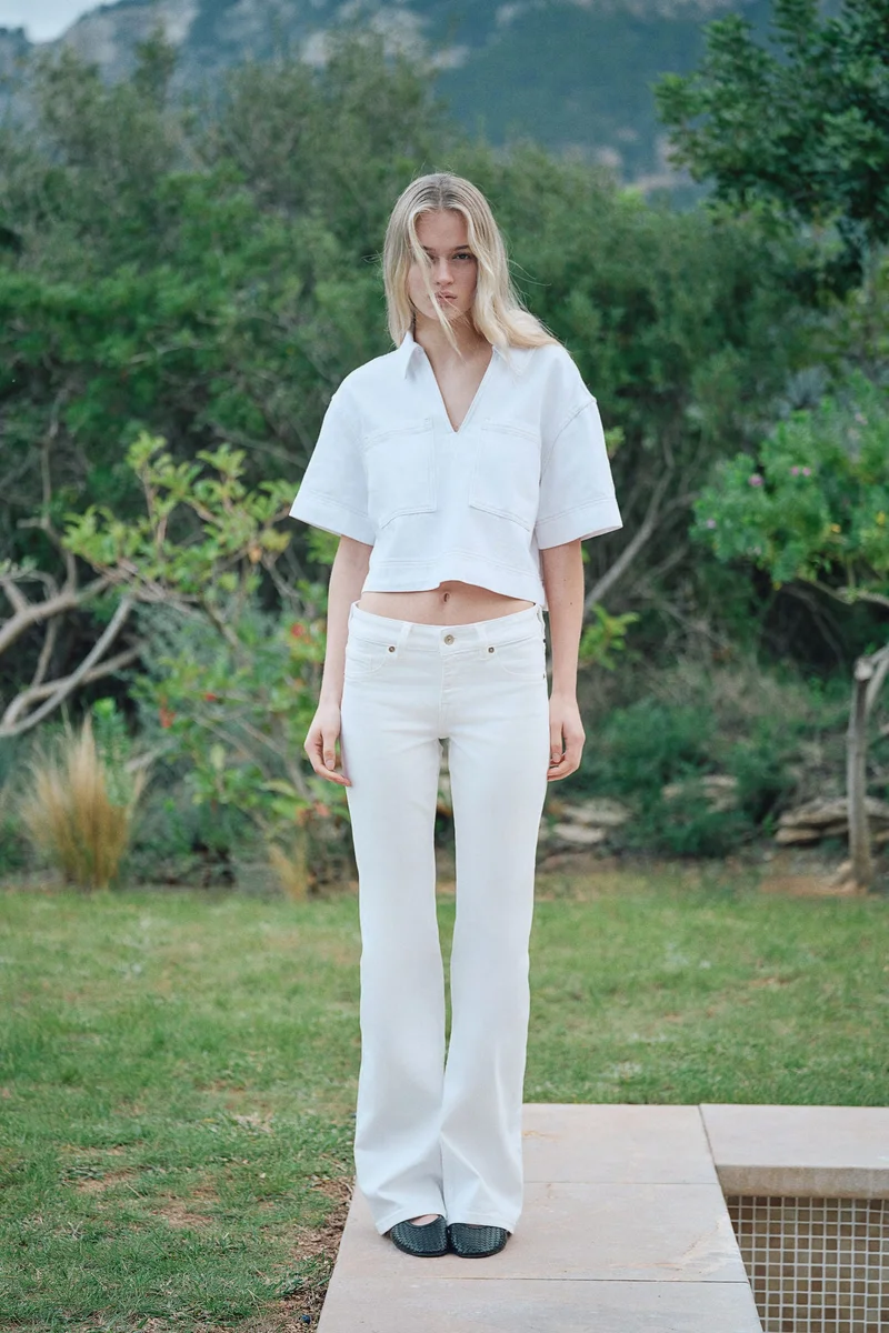 H&M Flared Low Jeans