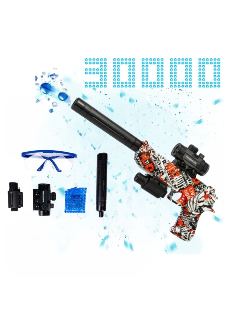 Generic - Major Blast Gel Ball Blaster Toy Gun for Kids 14+ with Orbeez Soft Ball Ammo Safety Goggles Gunsight Flashlight Outdoor Play - Image 1