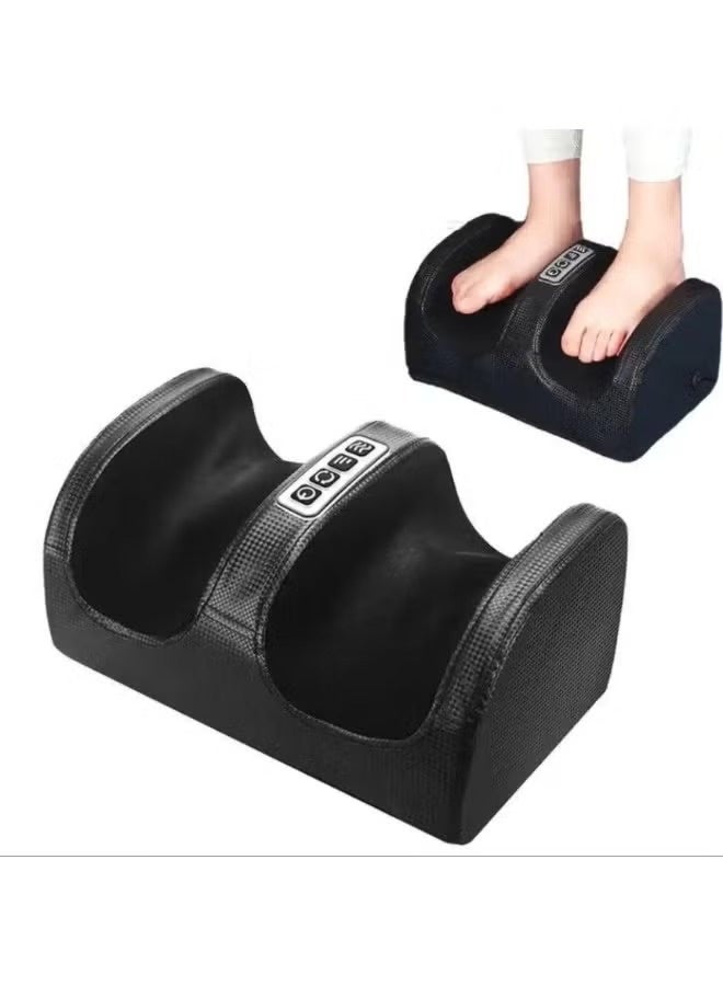 Foot Massager Machine with Heat Therapy, Kneading Rolling Pressing Massage, 3 Intensity Levels, Auto Shut-Off, 24W - Image 1