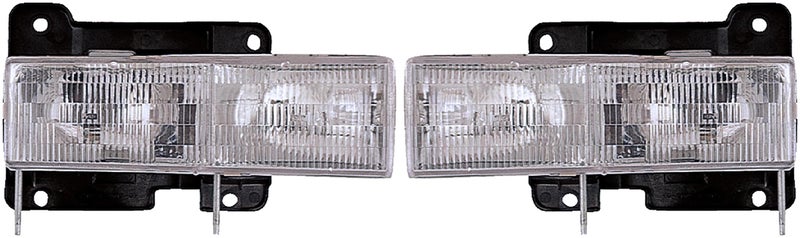 Dorman 1590120 Headlight Assembly Compatible with Select Cadillac / Chevrolet / GMC Models, 2 Pack - Image 5