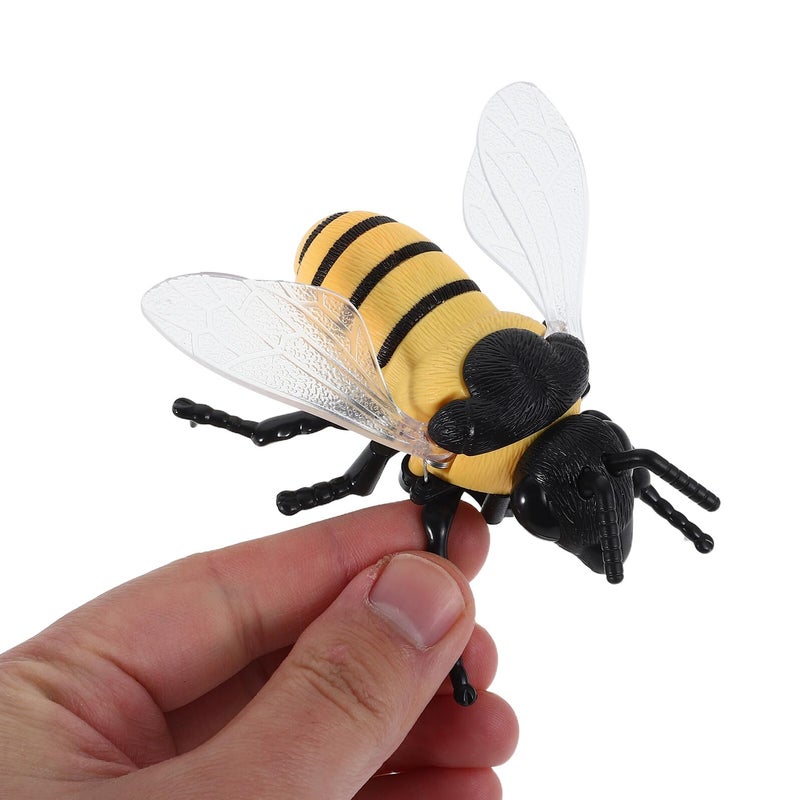 Realistic Yellow Windup Bee Self Propelled Walking Insect Toy For Party Favors - Image 5