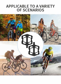 GROIC Mountain Bike Pedals Bicycle Flat Pedals Aluminum Alloy Bicycle Pedals Mountain Bike Bearing Pedals Bicycle Accessories  - Image 5