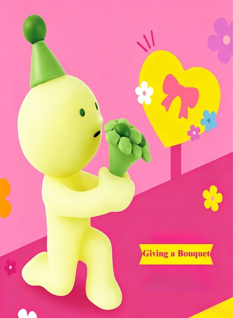 Smiski [1pc - High Quality] Smiski Birthday Series Glow-in-the-Dark Creature (Blind Box Edition) - Image 2