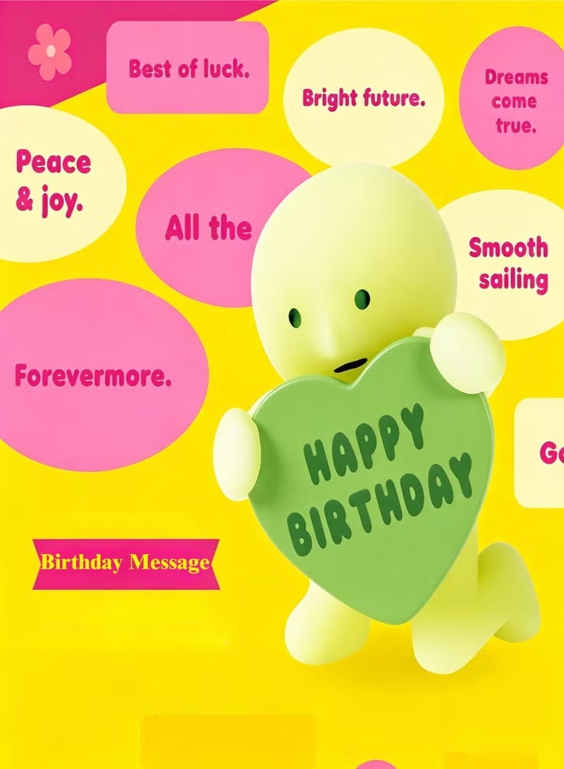 Smiski [1pc - High Quality] Smiski Birthday Series Glow-in-the-Dark Creature (Blind Box Edition) - Image 3