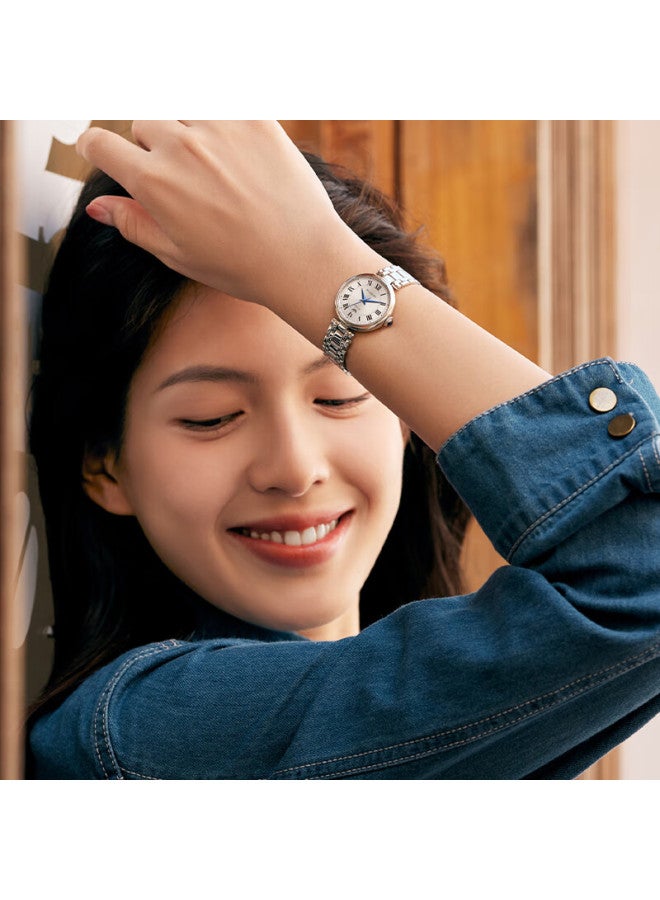 Rossini Women's Watch, Little Beauty Watch, Birthday Gift For Girlfriend, Vintage Luxury Quartz Steel Strap 5210094 - Image 2
