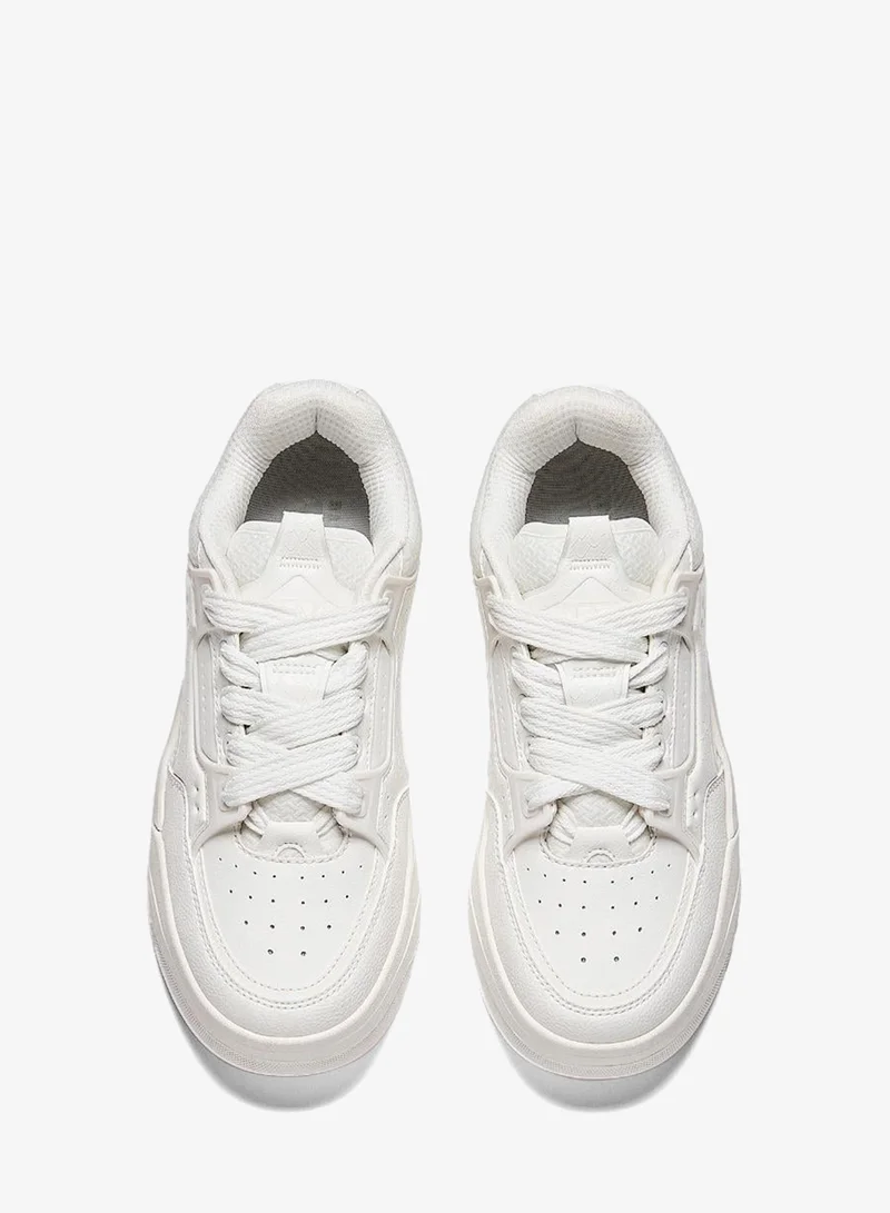 ANTA white AOJIE - Trend Sneakers | Lightweight, Comfortable & Versatile Unisex Shoes for Women | Best Price UAE