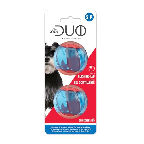 ZEUS Duo Balls with LED, Interactive Dog Toys, Small (96287) - Image 5