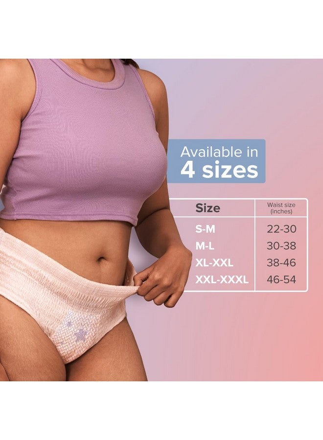Nua Overnight Disposable Period Panties | Pack Of 5 | (S - M) | Heavy Flow Absorbency | Leakproof Protection | Discreet & Secure | Breathable | No Rashes | No Discomfort - Image 4