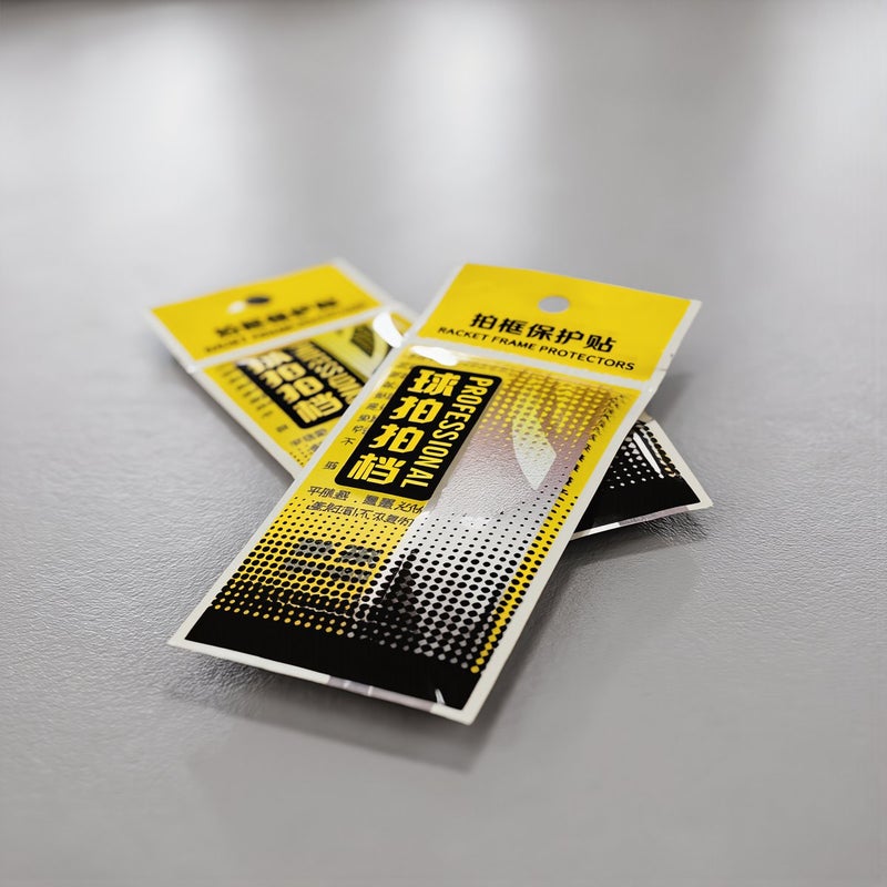 Badminton Racket Protector Sticker For Beginner Advanced Player No Scratch Easy Apply 2Pcs - Image 2