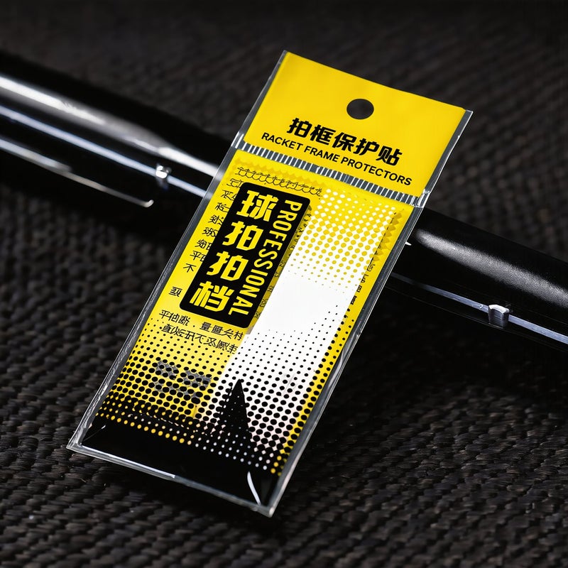 Badminton Racket Protector Sticker For Beginner Advanced Player No Scratch Easy Apply 2Pcs - Image 3