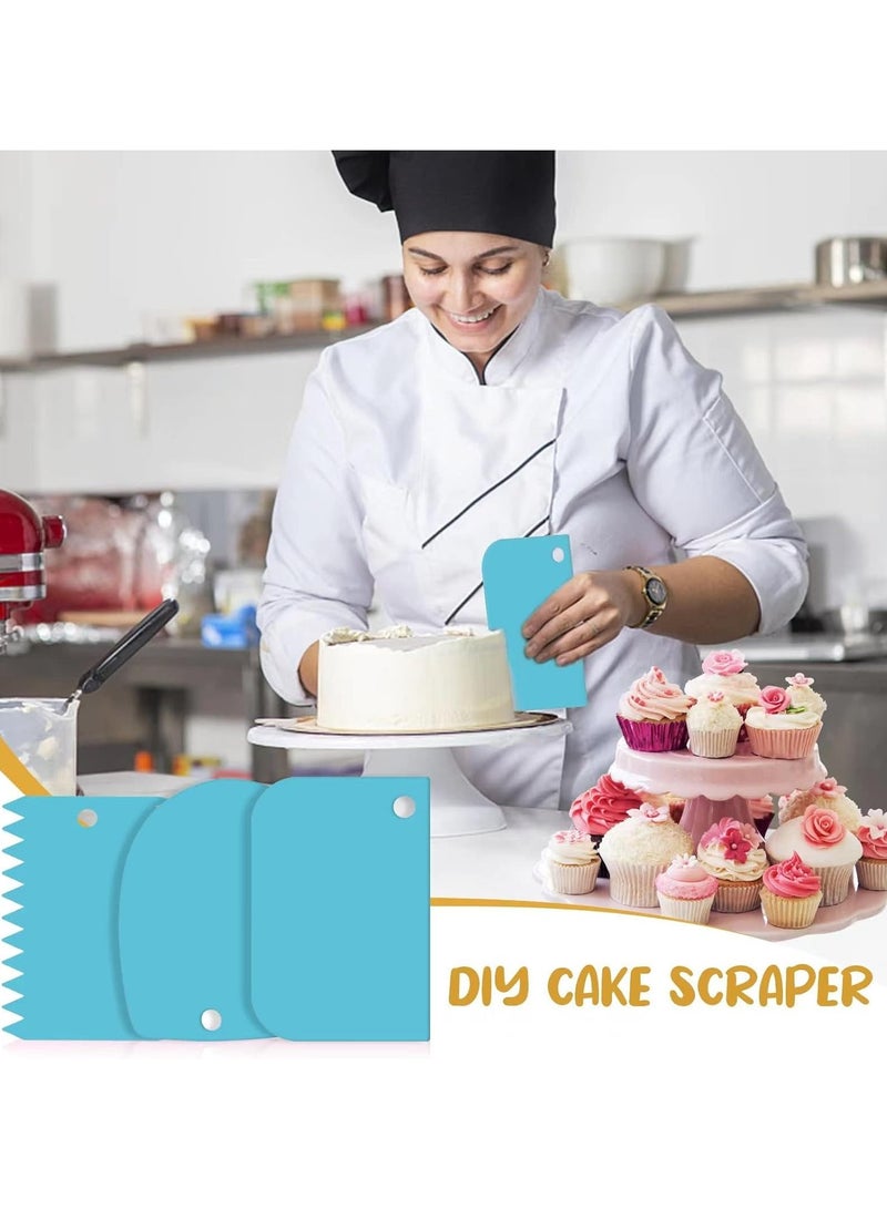 general Cake Decorating Kit with Piping Bag and Tip Set, Stainless Steel Cake Decorating Tools 6-Piece Piping Nozzle Set for Frosting and Decorating Cake Frosting Tools for DIY Cake Decorating and Baking Supplies - Image 2