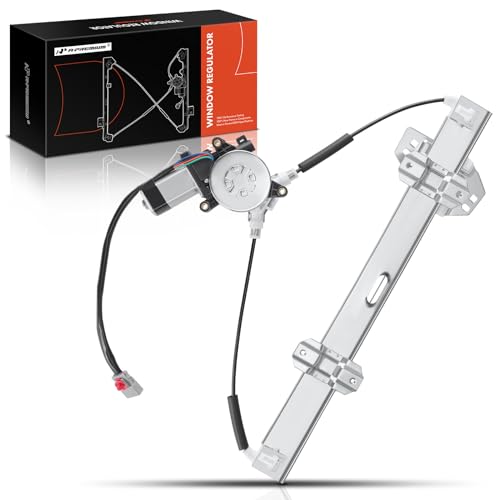 A-Premium Power Window Regulator with Motor Compatible with Honda Civic 1996-2000 Front Left Driver Side - Image 1
