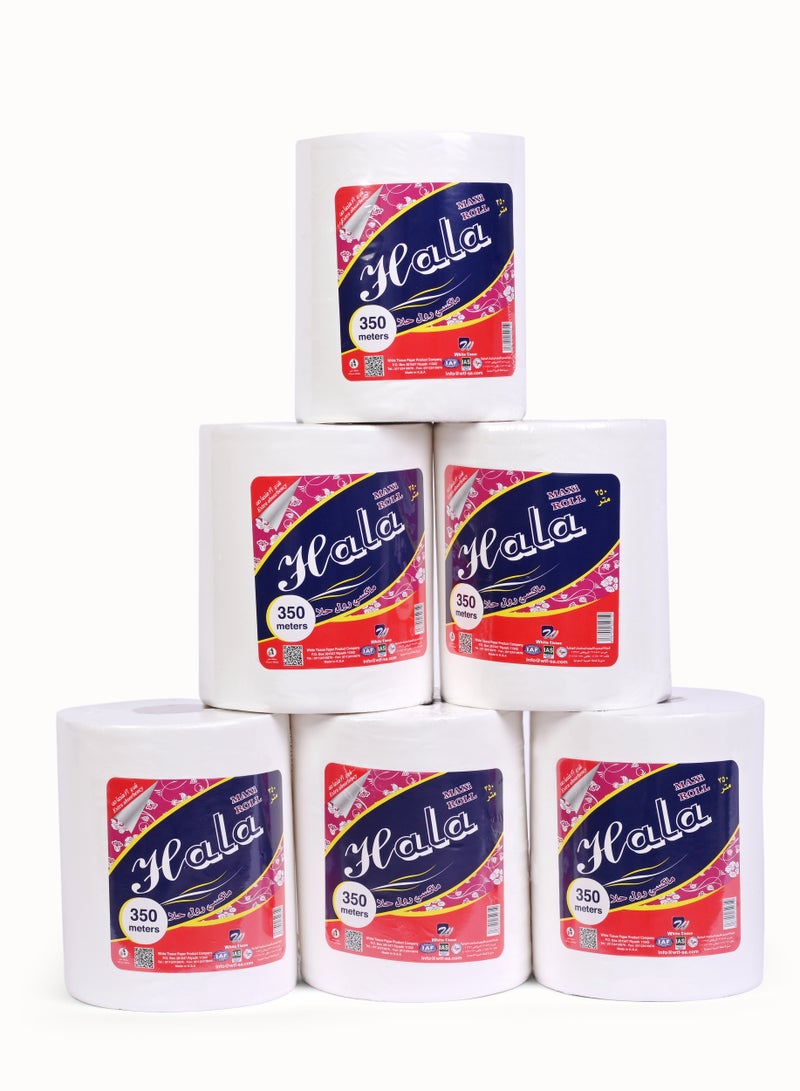Max roll of 350 meter compressed solution, 6 rolls - Image 1