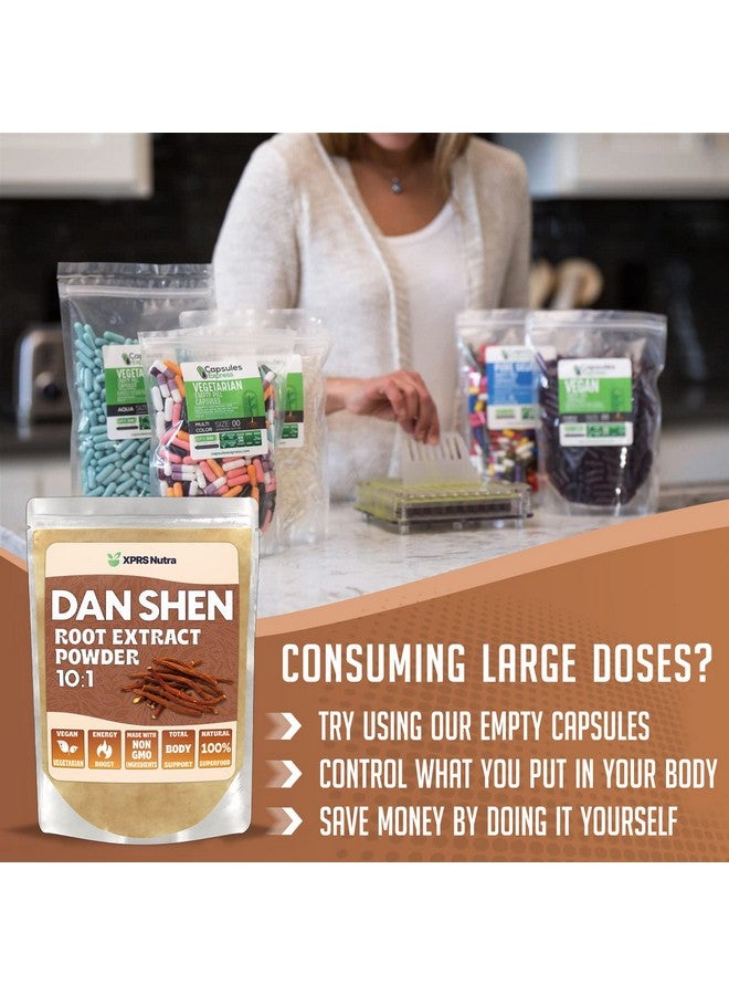 XPRS Nutra Dan Shen Root Extract Powder 10:1- Premium Dan Shen (Red Sage) Concentrated Powder - Vegan Friendly Danshen (16 oz) - Image 5