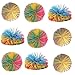 Estimable 16 PCS Sensory Fidget Stringy Balls Multicolor Soft Rubber Bouncy Stress Balls Pull Stretch Elastic Ball Toy Rainbow Fidget Party Favors - Image 3