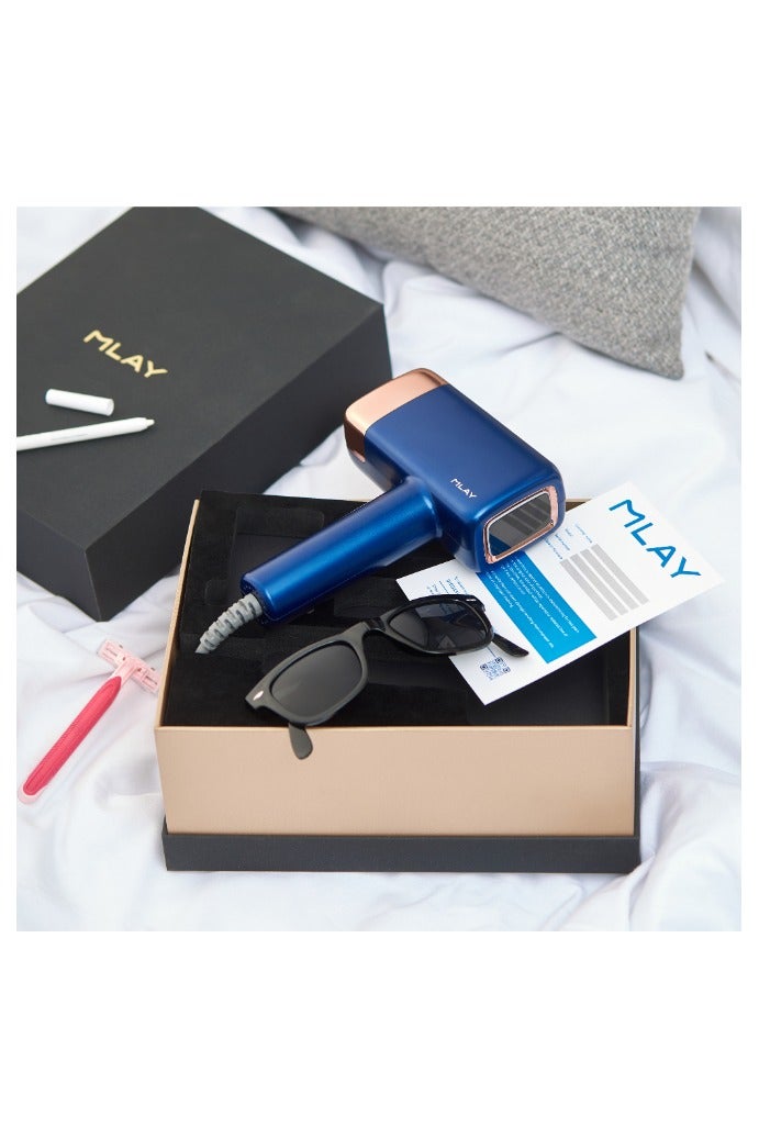 MLAY Egypt Mlay T14A Hair removal - Skin Rejuvenation - Acne Treatment -Marine Blue  - Image 5