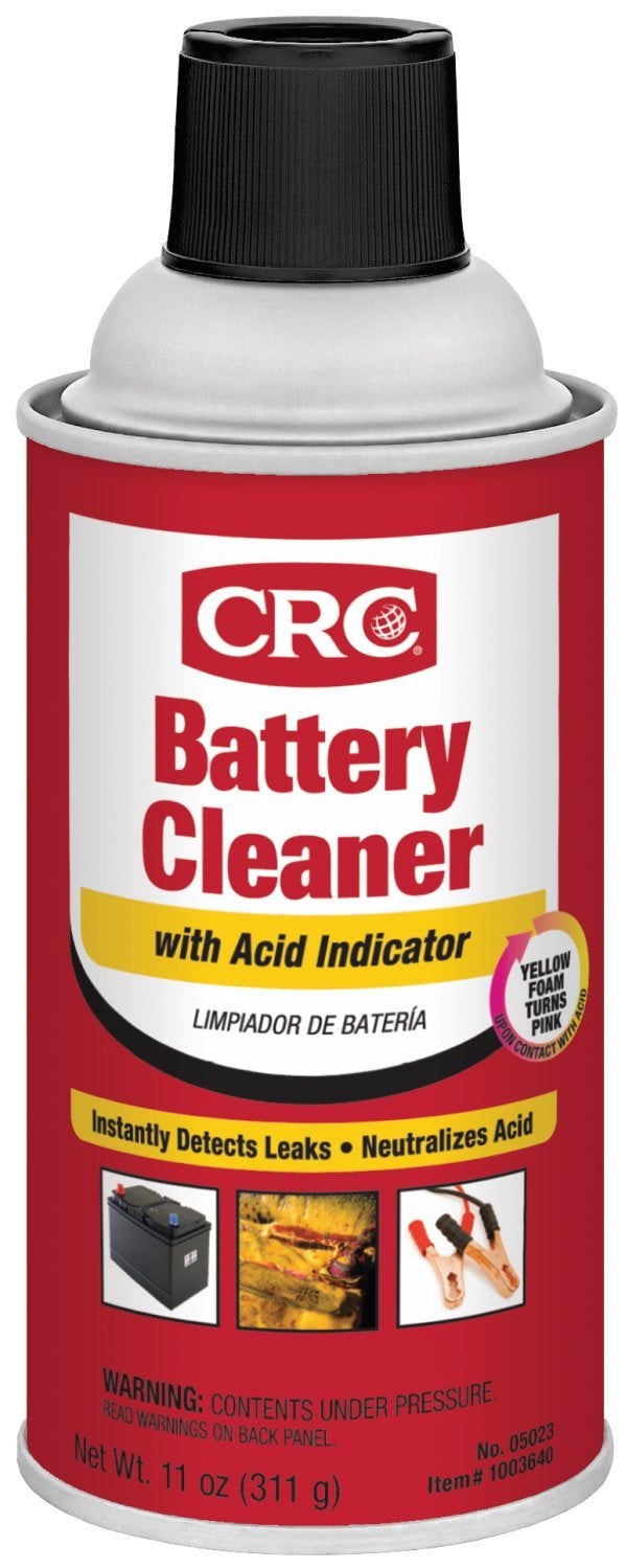 CRC 05023 Battery Cleaner with Acid Indicator - 11 Wt Oz. - Image 3