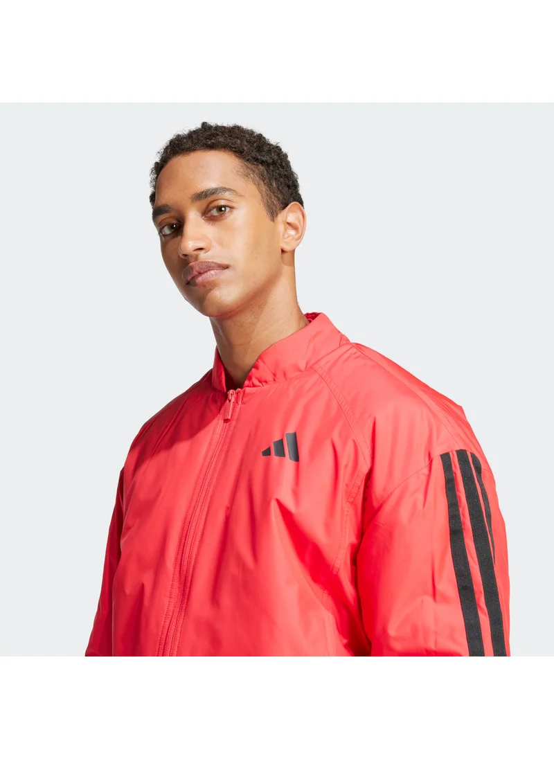 Adidas Essentials 3 Stripes Insulated Bomber Jacket