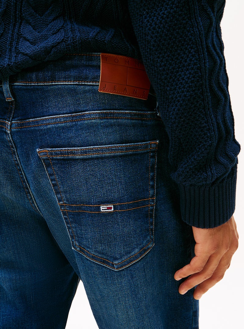 TOMMY JEANS Ryan Faded Slim Straight Leg Jeans - Image 4