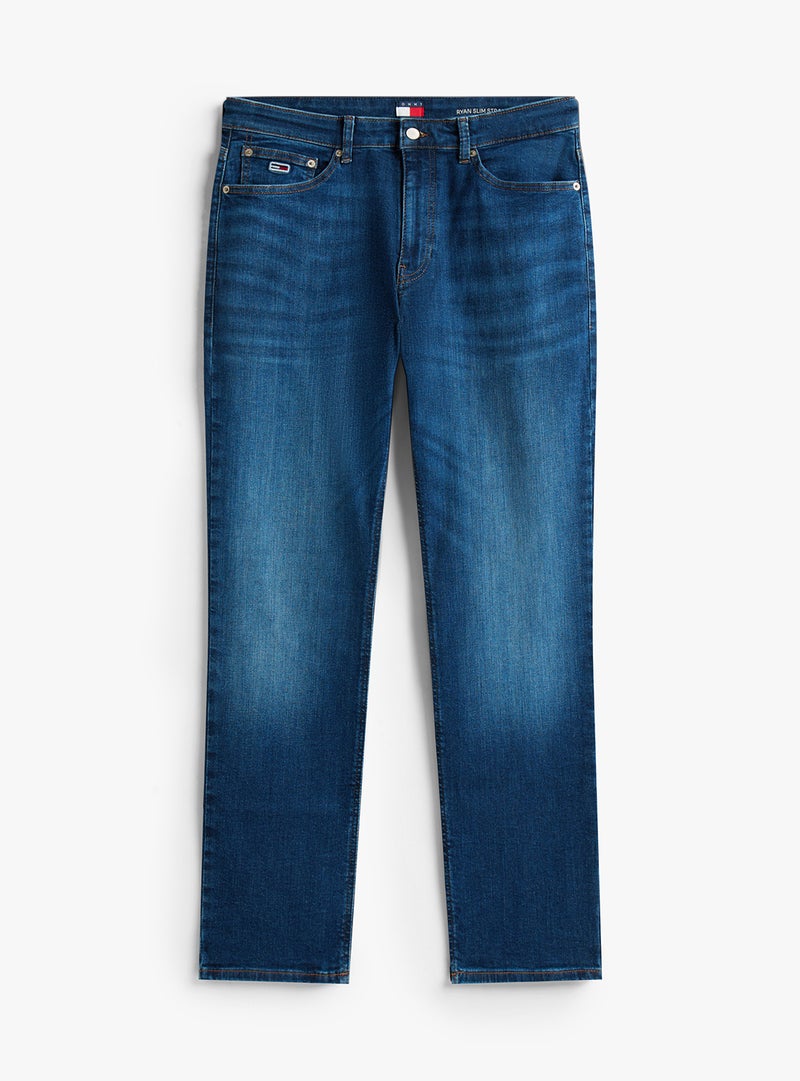 TOMMY JEANS Ryan Faded Slim Straight Leg Jeans - Image 5