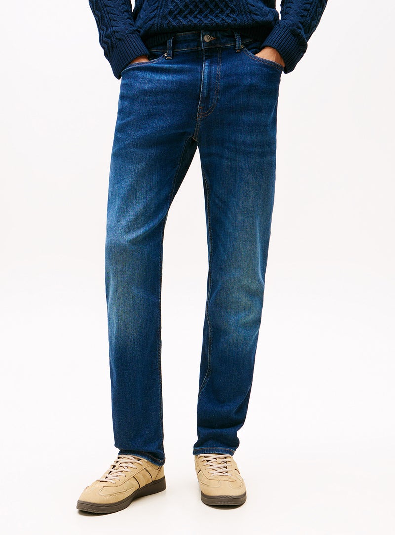TOMMY JEANS Ryan Faded Slim Straight Leg Jeans - Image 1