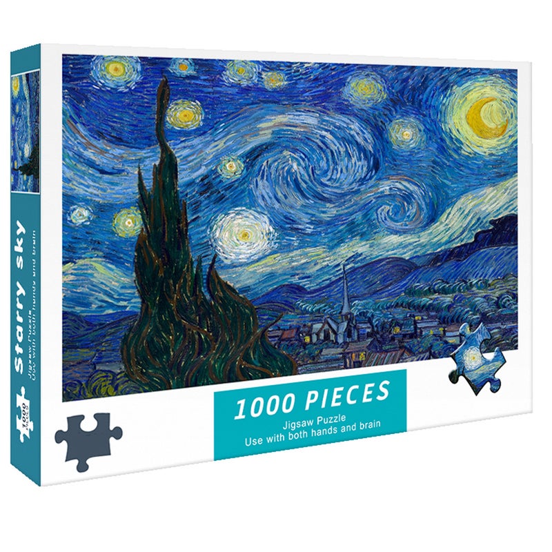 Adult 1000 Pieces Puzzle Manufacturers Cute Cure High Difficulty Decompression Girls' Educational Toys Birthday Gift - Image 1