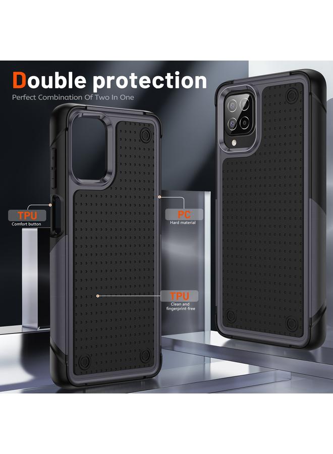 اس-توب جراب لهاتف Samsung Galaxy A12 Nacho PC + TPU جراب هاتف واقٍ مقاوم للصدمات - Image 5