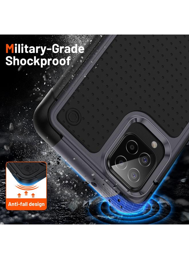 اس-توب جراب لهاتف Samsung Galaxy A12 Nacho PC + TPU جراب هاتف واقٍ مقاوم للصدمات - Image 3