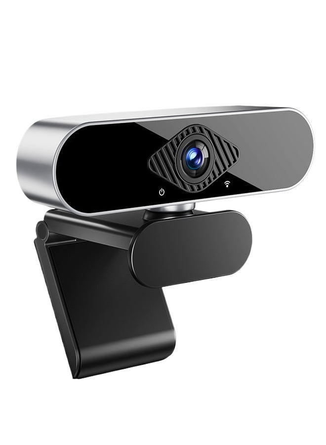 Super ZYouth Webcams for Computer USB Plug Camera Autofocus, Privacy Cover, Webcam 4K Built-in Microphone Web HD Digital Live Desktop Laptop for Zoom, YouTube, Gaming - Image 1