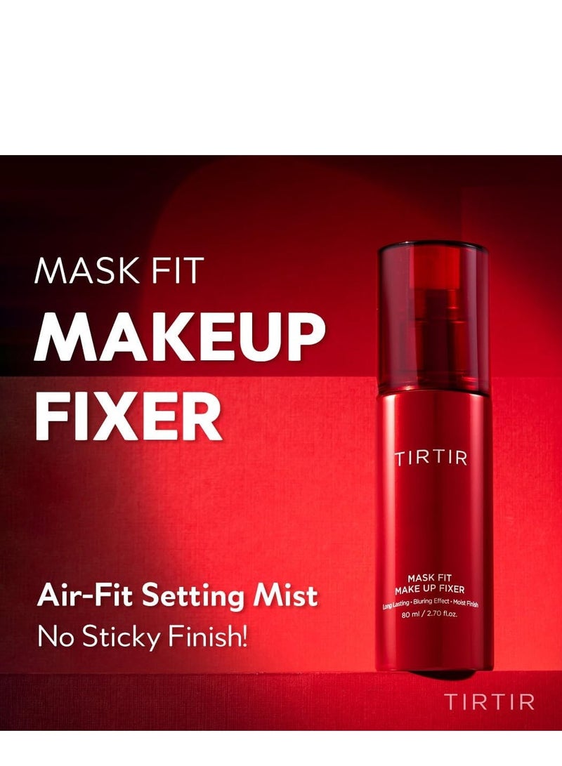 ترتر مثبت مكياج TIRTIR، مثبت لمكياج يدوم 24 ساعة، بخاخ لتثبيت الماكياج خفيف الوزن وغير دهني، 80 مل / 2.7 أونصة سائلة - Image 2