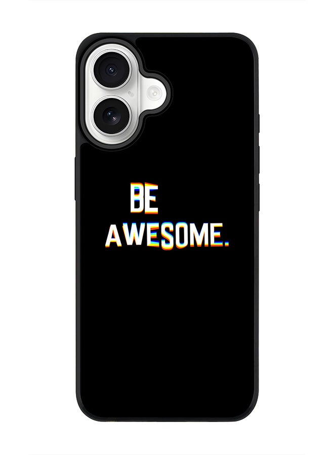 Stylizedd iPhone 17 Case, [Compatible with MagSafe] Slim Magnetic cover Phone Case iPhone 17 -Be awesome - Image 1