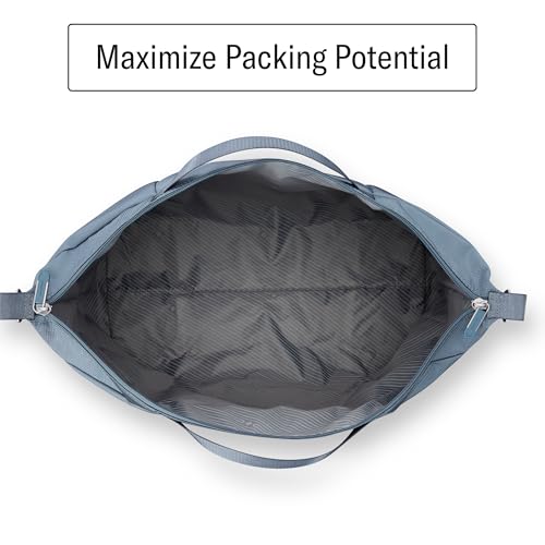 Samsonite UpLIFT 23" Lightweight Foldable Weekender Duffle Bag - Polyester Soft Duffle for Ultra Lightweight Travel - Elemental Blue - Image 3