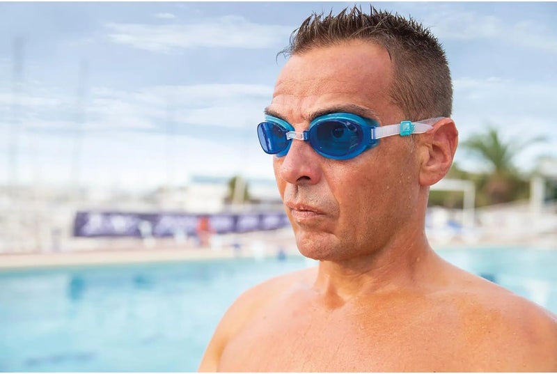 Zoggs Otter Swim Goggles - Black Green Clear with Anti-Fog Lenses and UV Protection - Image 3