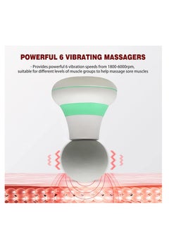 RATSAW Handheld Massager Wand with 6 Magic Vibration Modes, Personal Mini Electric Massager  - Image 4