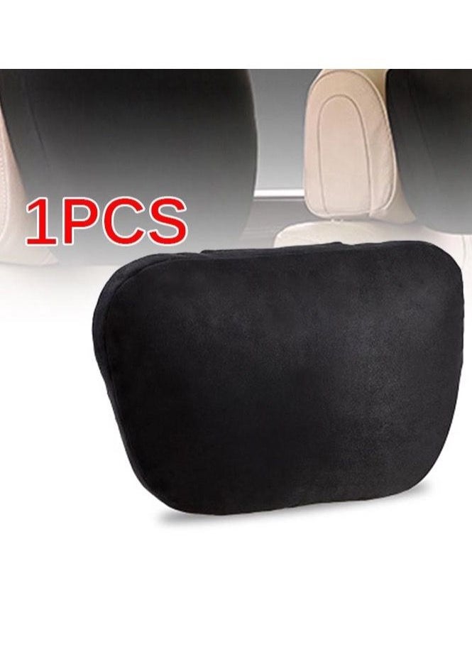 Generic car head rest 1 piece black  - Image 2