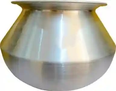 MUKE Aluminium Handi degchi Kitchen cookwere Water Pot bhagona Tops Serving Pot Aluminium Cooking Vessels 2.5 Liter - Image 4