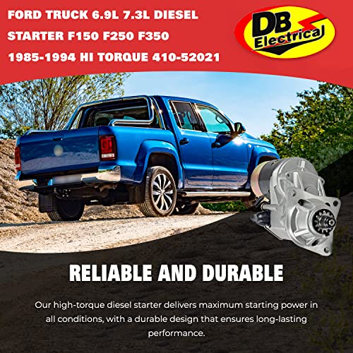 DB Electrical 410-52021 Starter Compatible With/Replacement For Case 350B 1979-1984, 450B 1978-1983, 584D 1975-1988, 585D 1975-1988, 586D 1975-1988, 480C Construction King 1979-1988 112267, 16658N - Image 5
