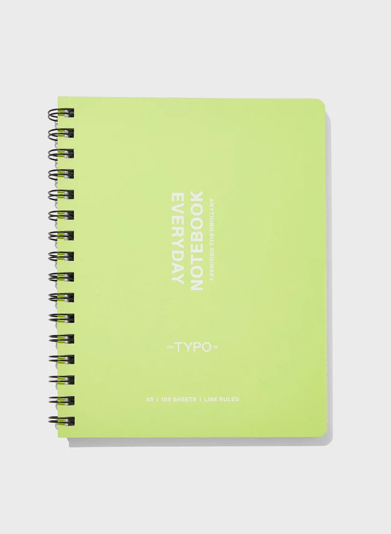 Typo Anything But Ordinary A5 Everyday Notebook
