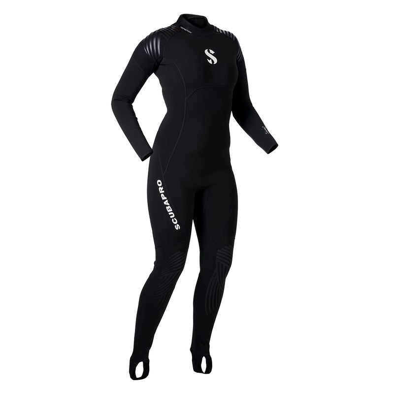 SCUBAPRO Definition Steamer 1 mm Womens Diving Wetsuit XL Black - Image 2