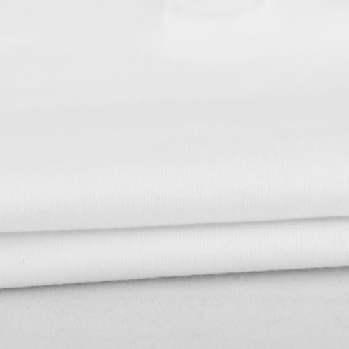 palglg Mens Long Sleeve Muscle Slim Fitted Cotton Henley T-Shirt with Buttons White L - Image 3